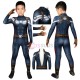 Captain America Kids Costume The Winter Soldier Steve Rogers Cosplay Birthday Gifts
