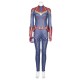 Captain Marvel Cosplay Costume Carol Danvers Jumpsuit For Woman