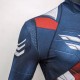 Captain America Printed Jumpsuit Cosplay Costume 2025 Edition