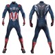 Sam Wilson Captain America Brave New World Cosplay Costume Printed Superhero Suit