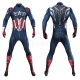 Sam Wilson Captain America Brave New World Cosplay Costume Printed Superhero Suit