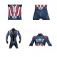 Sam Wilson Captain America Brave New World Cosplay Costume Printed Superhero Suit