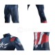 Sam Wilson Captain America Brave New World Cosplay Costume Printed Superhero Suit
