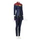 2022 New Captain Marvel Carol Danvers Blue Cosplay Costume