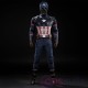 Captain America Cosplay Costume Avengers: Endgame Sam Wilson Suit Upgraded Version