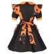 2023 Christmas Pumpkin Maid Cosplay Costume for Women Halloween Holiday