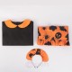 2023 Christmas Pumpkin Maid Cosplay Costume for Women Halloween Holiday