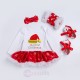 Christmas Baby Toddler Dress 4-Piece Set for Boys and Girls