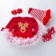 Christmas Baby Toddler Dress 4-Piece Set for Boys and Girls