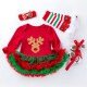 Christmas Baby Toddler Dress 4-Piece Set for Boys and Girls