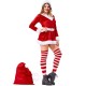 Sexy Santa Costume for Women with Bag Christmas Party Dress