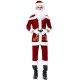 2022 New Santa Claus Outfit for Men Adults Christmas Costume Suit