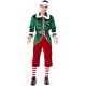 Christmas Elf Couple Costume Set for Lovers Men and Women