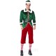 Christmas Elf Couple Costume Set for Lovers Men and Women
