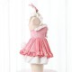 2023 Lolita Bunny Girl Uniform Christmas Cosplay Costume for Girls
