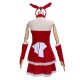 2022 Fashionable Graceful Red Women's Christmas Bunny Girl Cosplay Costume
