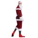 Christmas Stage Performance Female Santa Claus Cosplay Costume for New Year Party