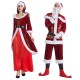Christmas Stage Performance Female Santa Claus Cosplay Costume for New Year Party