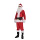 Adult Christmas Santa Suit Costume for Holiday Celebrations and Parties