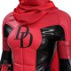 Female Daredevil Cosplay Costume Elektra Red Suit Top Level