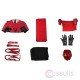 Female Daredevil Cosplay Costume Elektra Red Suit Top Level
