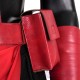 Female Daredevil Cosplay Costume Elektra Red Suit Top Level