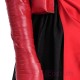 Female Daredevil Cosplay Costume Elektra Red Suit Top Level