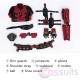Deadpool 3 Wade Wilson Kids Cosplay Costume Top-Level Halloween Outfit