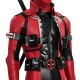 Marvel Rivals Deadpool Red Leather Cosplay Costumes