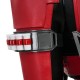 Marvel Rivals Deadpool Red Leather Cosplay Costumes