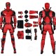 Deadpool 3 Red Cosplay Costumes Wade Wilson Halloween Suit