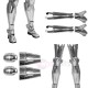 Women's Doctor Doom Cosplay Costume Dr. Victor Von Doom Suit Top Level