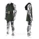 Fantastic Four Doctor Doom Black Suit Cosplay Costume Halloween Outfit