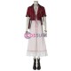 Final Fantasy VII Aerith Gainsborough Cosplay Suit With Boots