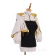 Final Fantasy XIV Sphene White Hooded Cosplay Costume Magical Halloween Outfit