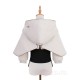 Final Fantasy XIV Sphene White Hooded Cosplay Costume Magical Halloween Outfit