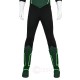 Green Cosmic Hero Hal Jordan Cosplay Costume Top Level Bodysuit