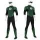 Green Cosmic Hero Hal Jordan Cosplay Costume Top Level Bodysuit