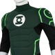 Green Cosmic Hero Hal Jordan Cosplay Costume Top Level Bodysuit
