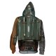 The Mandalorian Boba Fett Zip Up Hoodie for Casual and Cosplay Wear
