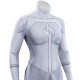 Invincible Anissa Cosplay Costume White Bodysuit