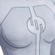 Invincible Anissa Cosplay Costume White Bodysuit