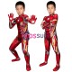 Iron Man Kids Costume Avengers Endgame Iron Man Tony Stark Nanotech Suit For Halloween