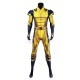 Deadpool 3 Wolverine Yellow Cosplay Costumes Sleeveless Jumpsuit