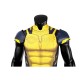 Deadpool 3 Wolverine Yellow Cosplay Costumes Sleeveless Jumpsuit