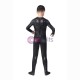 Kids Black Adam Spandex Printed Cosplay Costume Halloween Cosplay Suit