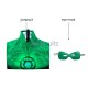 Kids Jordan Green Cosplay Bodysuit Hal Jordan Cosplay Suits