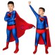 Kids Superman Cosplay Costume Crisis On Infinite Earths Kal-El Clark Kent Halloween Gifts