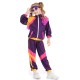 2023 Vintage Disco Costume for Kids Boys and Girls Halloween Hip-Hop Performance