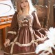 Lovely Princess High Waist Lolita Dress with Long Sleeves